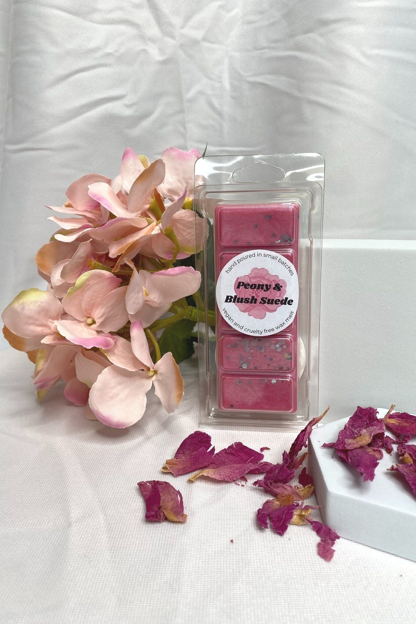 WAX MELT - Peony & Suede (50g)